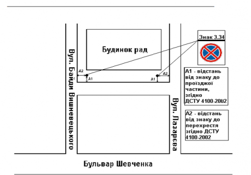 Біля Соборної площі відтепер заборонятимуть зупинку