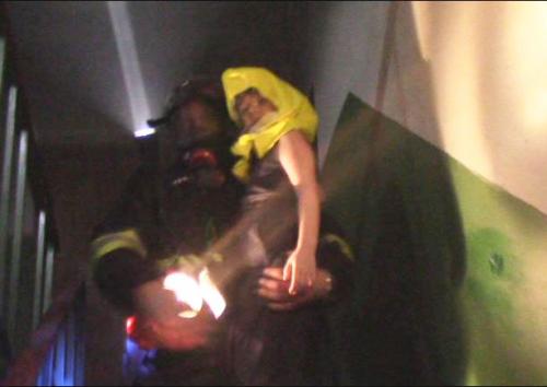 У Черкасах під час пожежі врятували 4-річну дитину