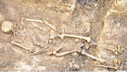 На одному з канівських подвір’їв знайшли поховання часів Київської Русі