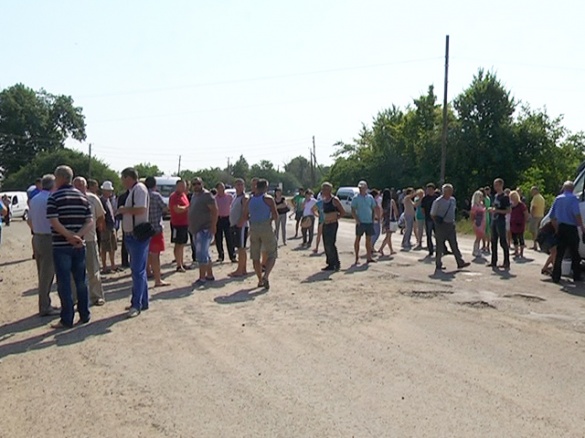 На Черкащині знову радикально бунтували селяни через будівництво