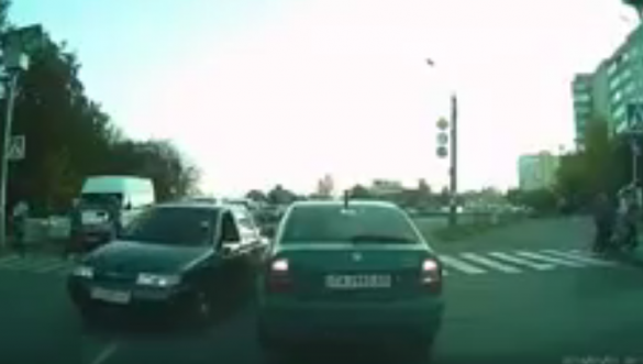 На Черкащині водій збив дитину і втік з місця ДТП (ВІДЕО)
