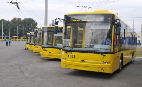 Черкащани їздитимуть на нових тролейбусах у грудні