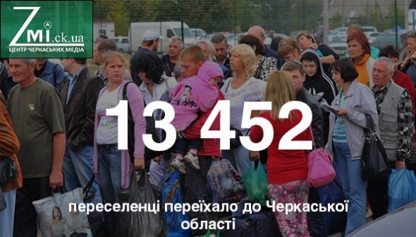 На Черкащині понад 13 тисяч переселенців