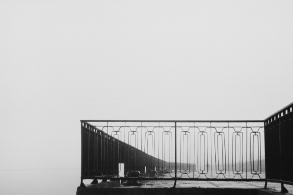 Містичні фото міста в осінньому тумані захоплюють черкащан
