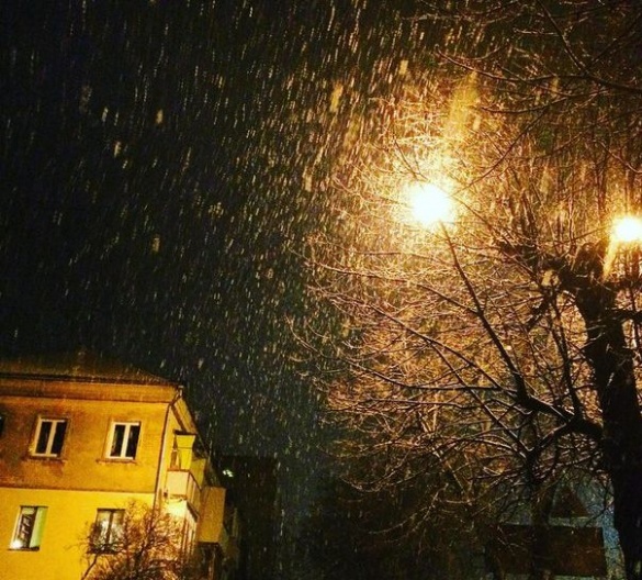 Містяни зібрали фото першого снігу в Черкасах