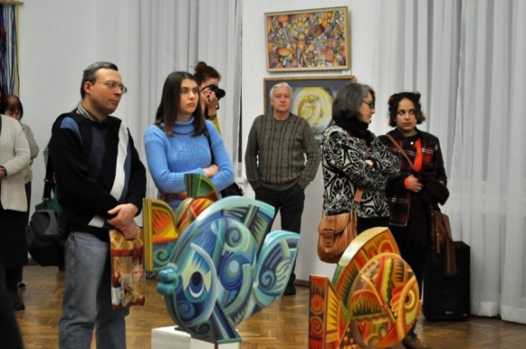 Черкаські митці презентували виставку про Різдво