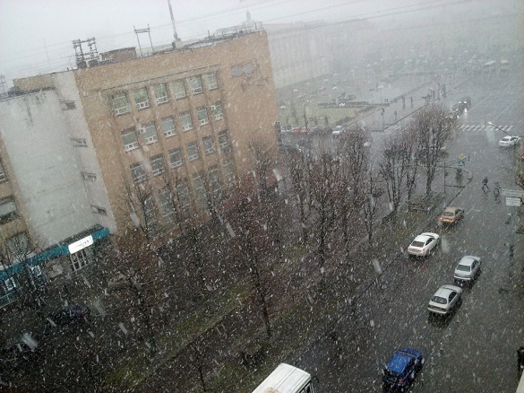 Напередодні Нового року на Черкащині випаде сніг