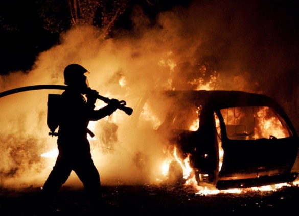 За вихідні на Черкащині згоріло два автомобілі