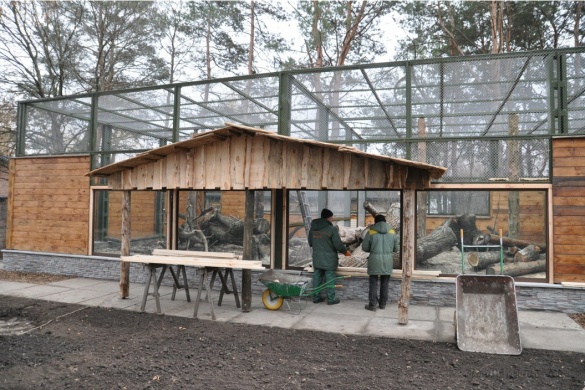У черкаському зоопарку для леопарда та рисей збудували нові вольєри (ФОТО)