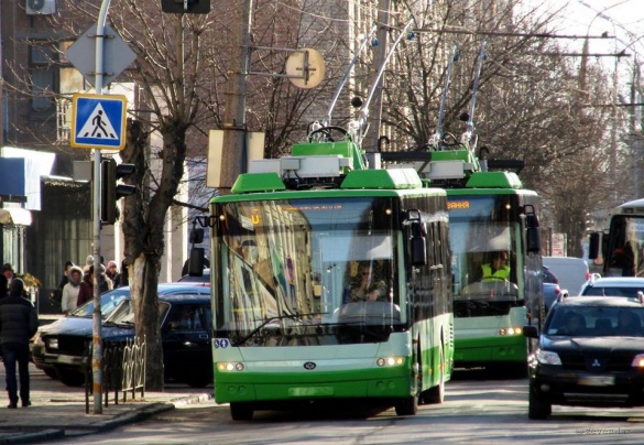 У Черкасах нові тролейбуси вийшли на перший маршрут