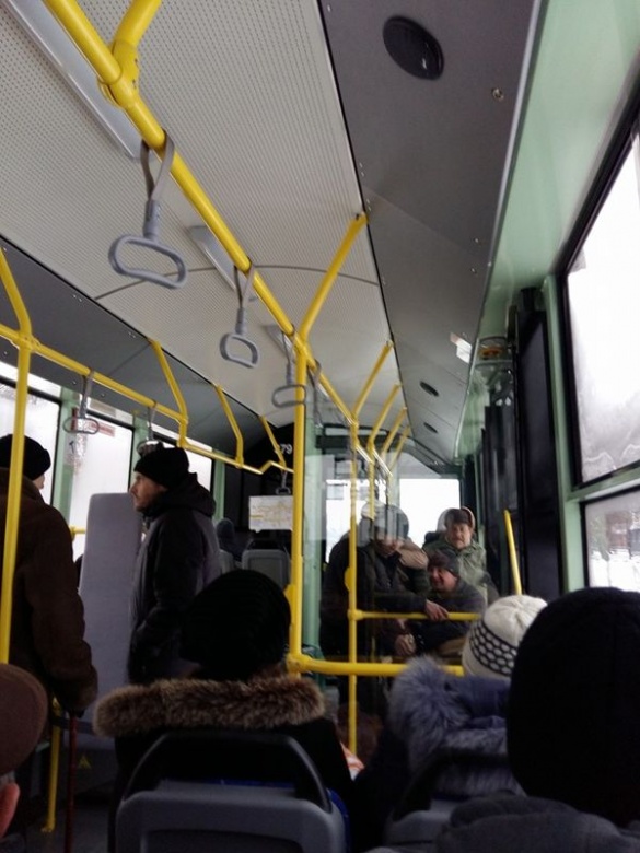 Депутат перевірив: в нових черкаських тролейбусах не трясе