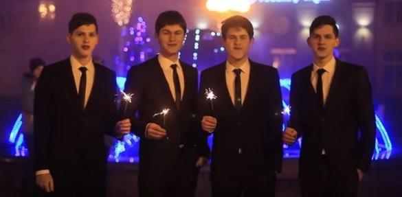 Одним із кращих різдвяних відео України є колядка від черкаського гурту