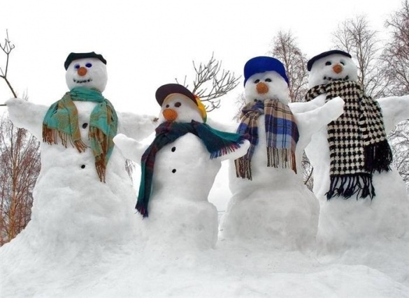 Креатив зі снігу в Черкасах: люди у мережі діляться власними здобутками (ФОТО)
