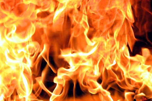 На Черкащині сталася сильна пожежа, яку було видно із неба