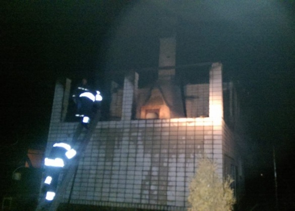 На Черкащині виникла пожежа у житловому будинку через пічне опалення