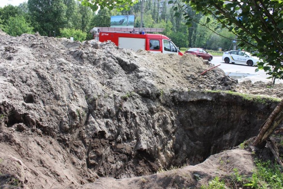 Випадок обвалу підземного тунелю у Черкасах розслідують правоохоронці