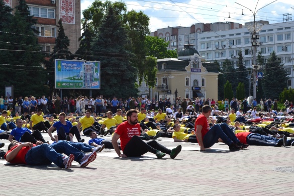 Як черкащани рекорд України встановлювали (ФОТО, ВІДЕО)