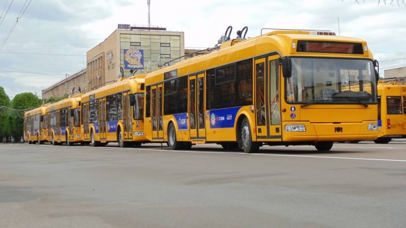 У День Черкас тролейбуси возитимуть пасажирів безкоштовно