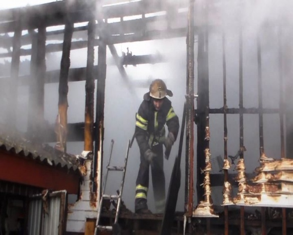 На Черкащині згорів сарай з домашньою худобою