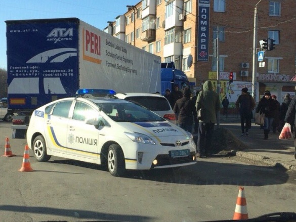 На Черкащині сталася ДТП за участі вантажівки (ФОТО)