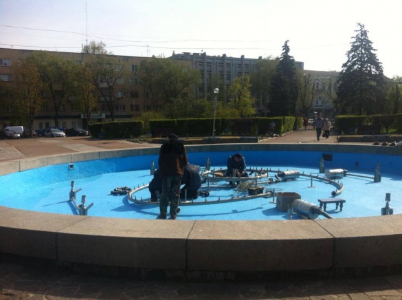 1 травня запрацює музичний фонтан у сквері за ОДА