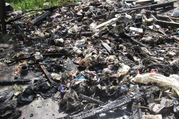 Протягом двох годин рятувальники гасили пожежу на сміттєзвалищі неподалік Черкас