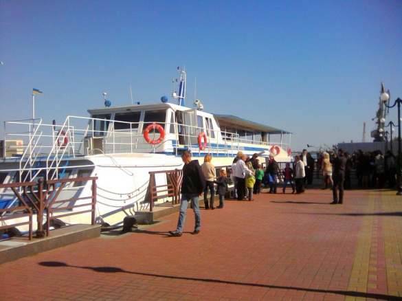 У Черкасах розпочався сезон туристичної навігації Дніпром