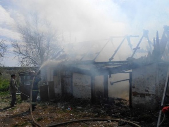 Чергова пожежа виникла на Черкащині через дитячі пустощі