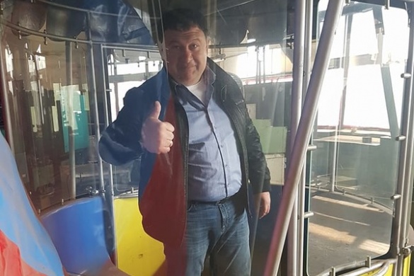 Радуцький протестував кабінки для черкаського оглядового колеса