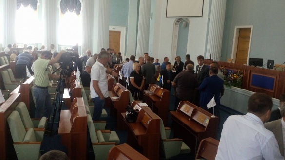 Продовження сесії Черкаської обласної ради не відбулося