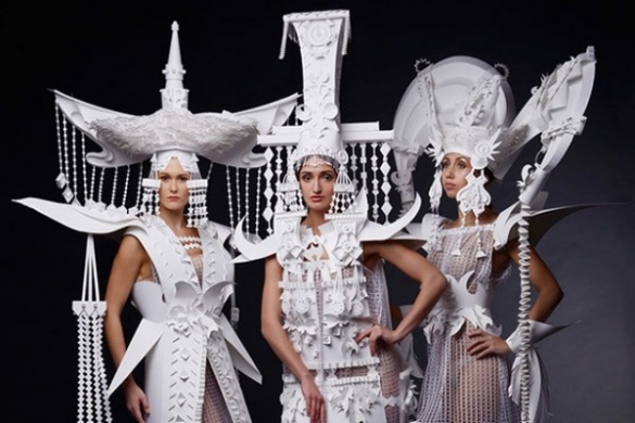 Паперова мода: черкащанка створює космічні наряди для модних журналів та рекламних кампаній
