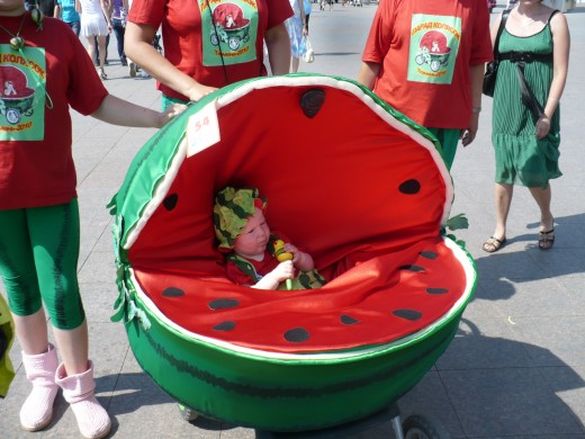 У Черкасах на параді визначать найоригінальніший дитячий візочок