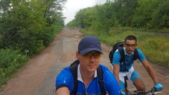 Подорож до Одеси: двоє черкасців поїхали на море на велосипедах