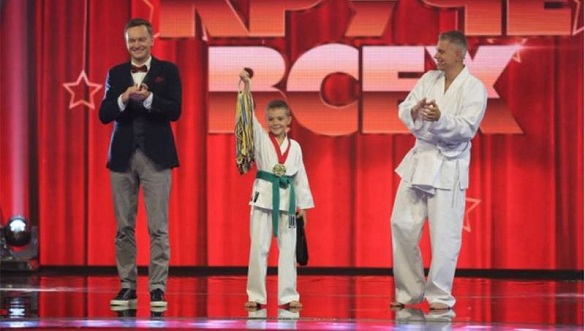 Маленький смілянин яскраво виступив на всеукраїнському талант-шоу