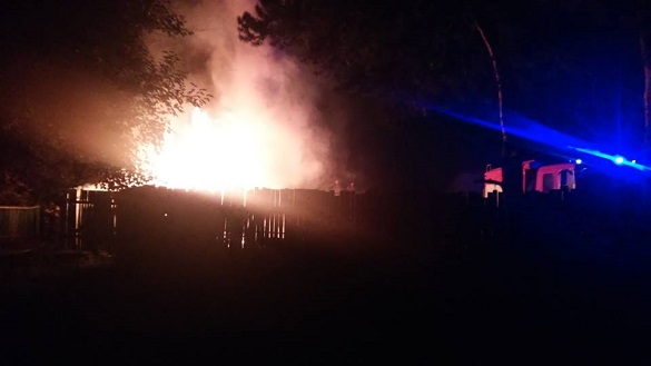 У Черкаській області на пилорамі сталася масштабна пожежа (ФОТО)