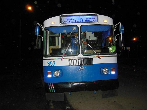 У Черкасах на одному з маршрутів побільшало тролейбусів
