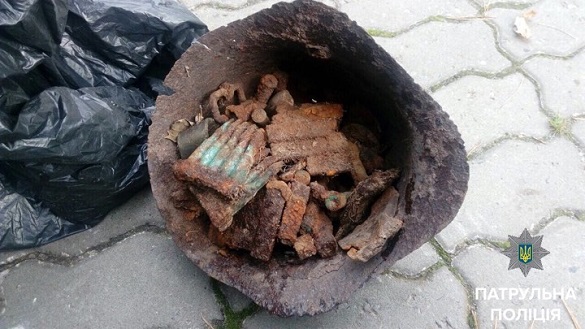 У Черкасах знайшли мішок із людськими останками (ФОТО)