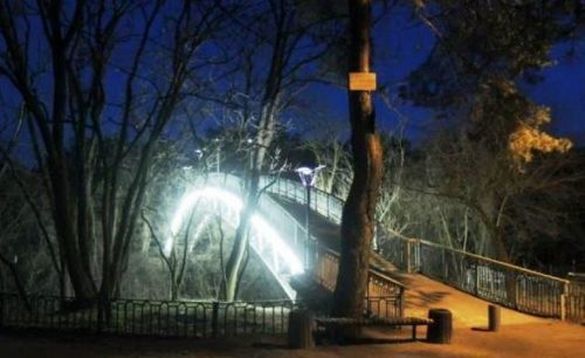 Черкаський парк освітлили на півтора мільйона гривень
