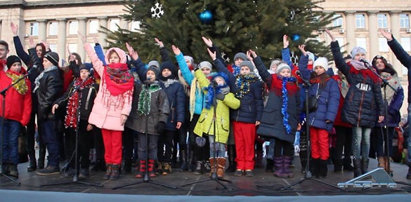 У Черкасах відбувся фестиваль “Різдвяна Коляда”