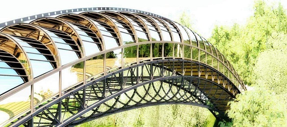 Новий концепт: черкаський дизайнер запропонував переобладнати Міст кохання, аби там не було самогубств