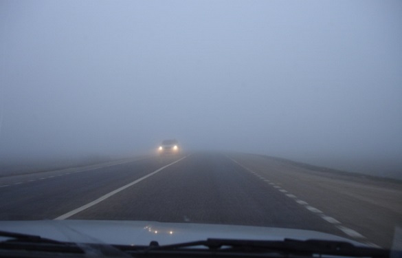 До уваги водіїв: у Черкасах та області очікується туман