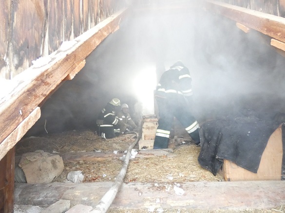 На Черкащині протягом доби горіли два житлових будинки (ФОТО)