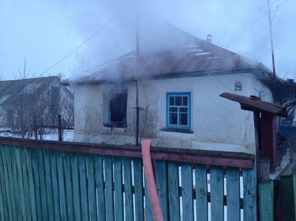 На Черкащині під час пожежі у будинку загинула жінка (ФОТО)
