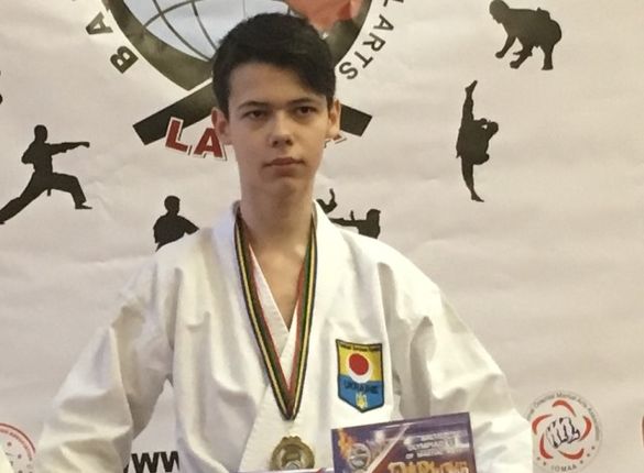 Черкащанин виграв золото на чемпіонаті Європи з карате