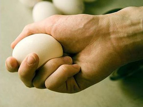 У Черкаській області бійці АТО закидали голову райради яйцями (ВІДЕО)