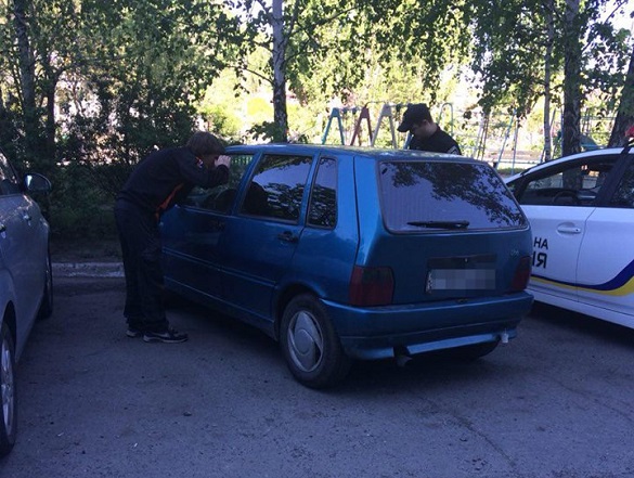 Черкаські патрульні знайшли викрадений автомобіль (ФОТО)