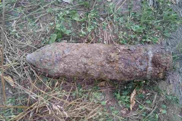 У Черкасах знайшли артилерійський снаряд