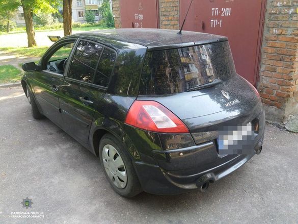 У Черкасах знайшли автівку, яку викрали в одному з сіл (ФОТО)