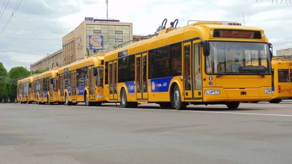 На День міста тролейбуси в Черкасах їздитимуть довше й безкоштовно