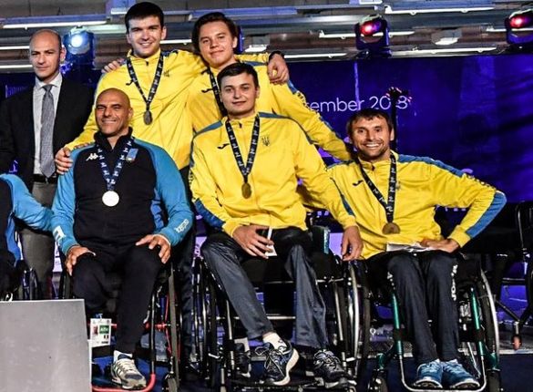 Черкаський спортсмен опинився серед переможців чемпіонату Європи з фехтування на візках